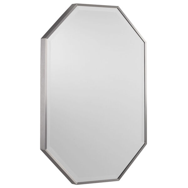 Stuartson Brushed Nickel 20-Inch Vanity Mirror, image 3