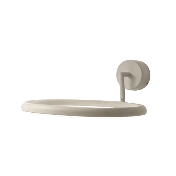 Lolli Matte White LED Wall Sconce, image 1