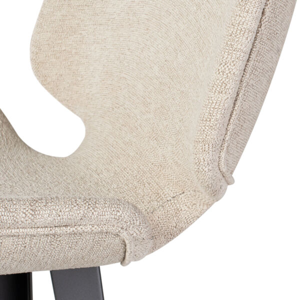 Astra Beige and Black Bar Stool, image 4