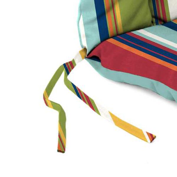 Westport Garden Multicolour 21 x 38 Inches Knife Edge Outdoor Chair Cushion, image 6