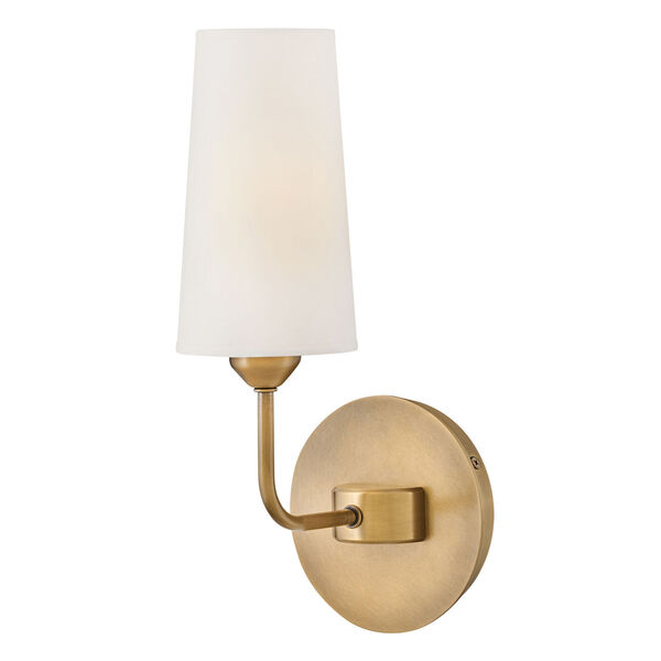 Lewis Heritage Brass One-Light Wall Sconce, image 1