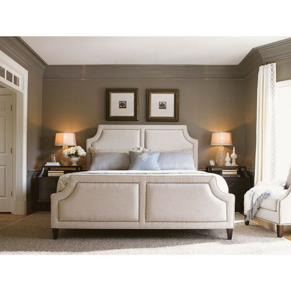 Kensington Place Beige Chadwick Upholstered King Bed, image 2