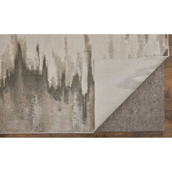 Micah Gray Taupe Ivory Area Rug, image 6