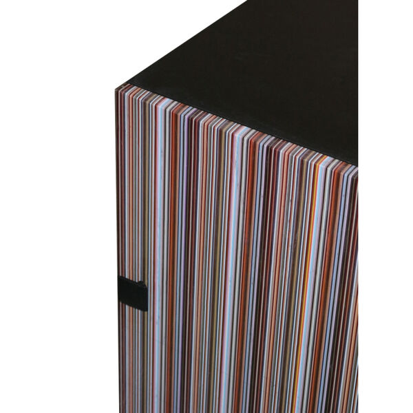Outbound Black Nightstand with One Cabinet, image 4