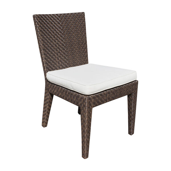 Soho Cast Silver Side Chair with Cushion, image 1