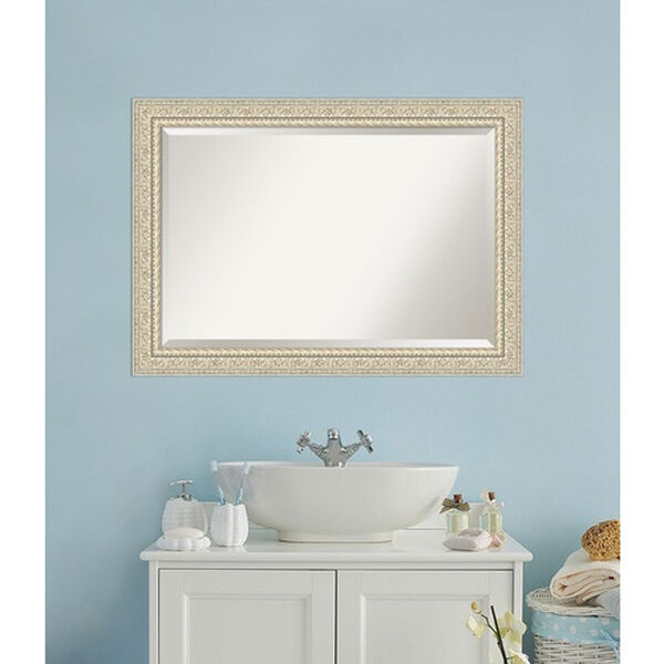 Fair Baroque Cream Bathroom Wall Mirror, image 5