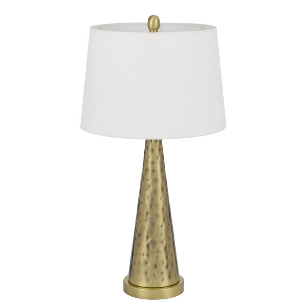 Cusago Antique Brass One-Light Table Lamp, image 5