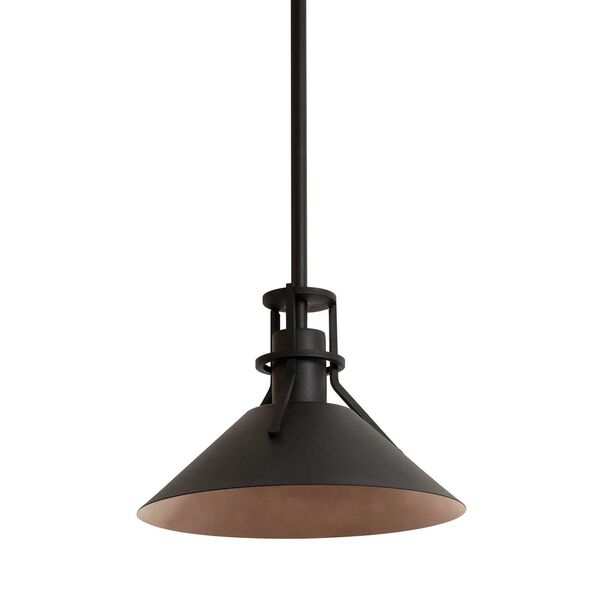 Gus Black Integrated LED Outdoor Pendant, image 1