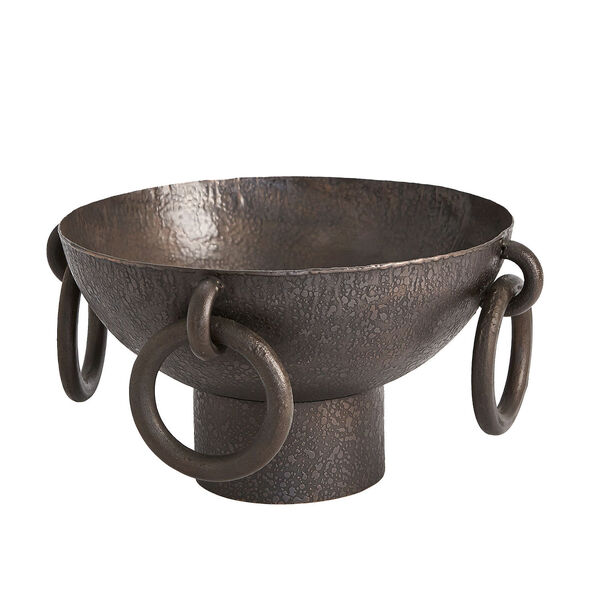 Brown Ring Handled Bowl, image 1