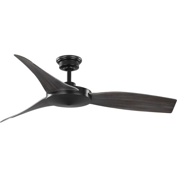 P250071-31M: Spicer Matte Black 46-Inch Ceiling Fan, image 1