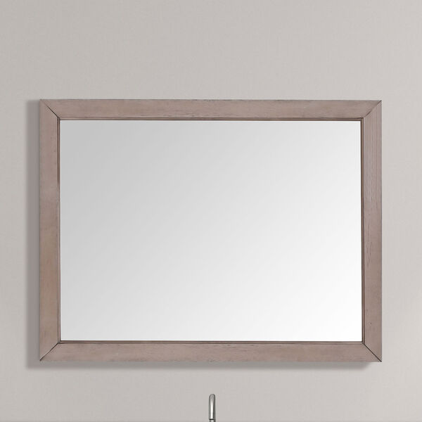 Everette Gray Oak 38-Inch Mirror, image 1