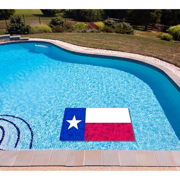 Texas State Flag Pool Tattoo, image 2