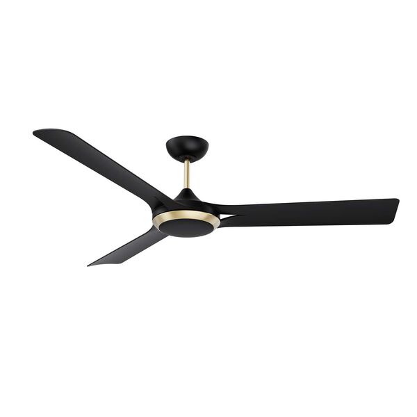Ori Black Oilcan Brass 60-Inch Integrated LED Ceiling Fan, image 3