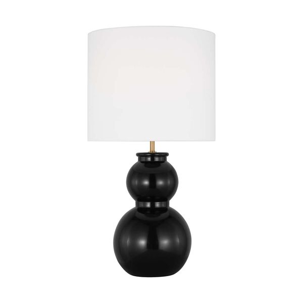 Buckley Gloss Black One-Light Medium Table Lamp by Drew and Jonathan, image 1