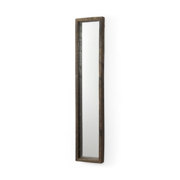 Gervaise Brown 12-Inch x 59-Inch Rectangular Wall Mirror, image 1