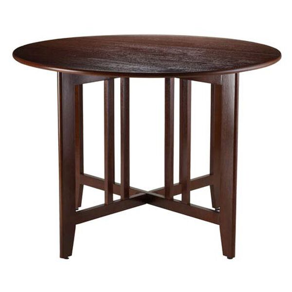 Alamo Double Drop Leaf Round 42-Inch Table Mission, image 1