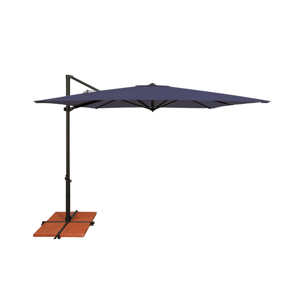Skye Navy and Black Cantilever Umbrella, image 1