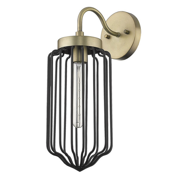 Reece Aged Brass One-Light Wall Sconce, image 5