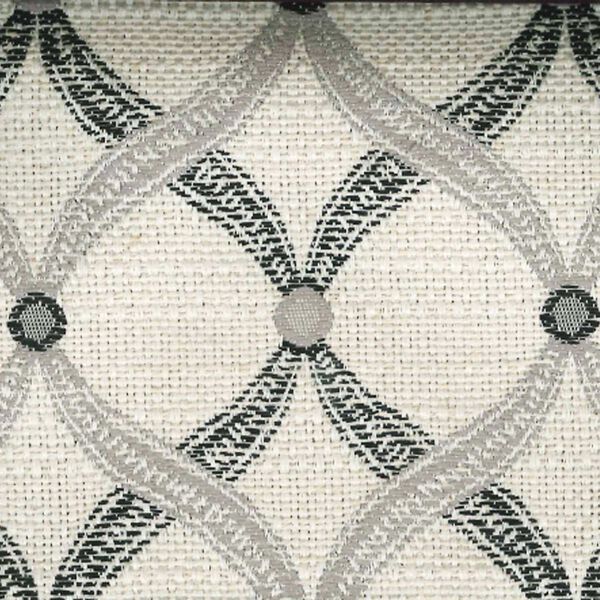 Designs4Comfort Winslow Ribbon Pattern Storage Ottoman, image 4