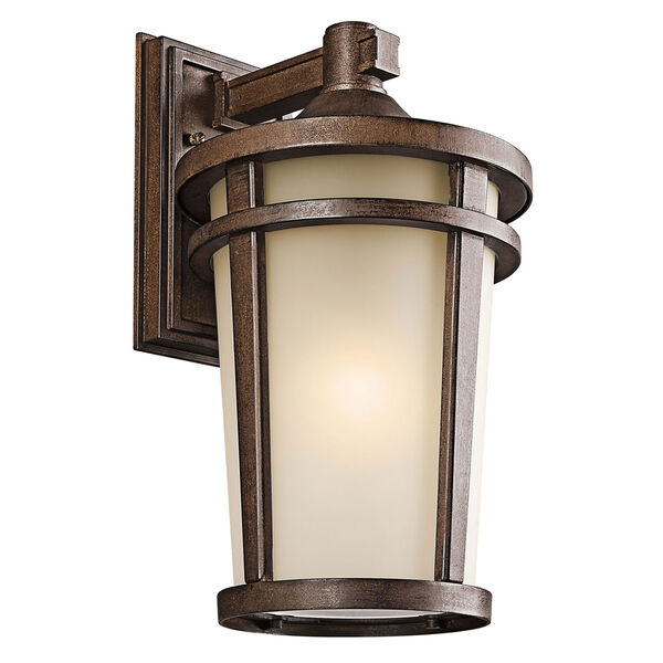 Atwood Brown Stone One-Light 10-Inch Outdoor Wall Mount, image 1
