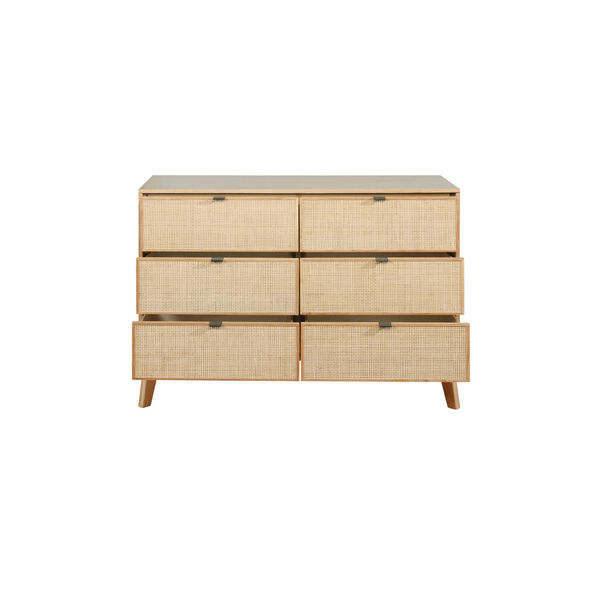 Ivy Natural Dresser with Six Drawer, image 6
