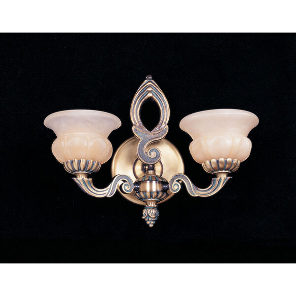 Hot Deal Bronze Patina Two-Light Sconce, image 1