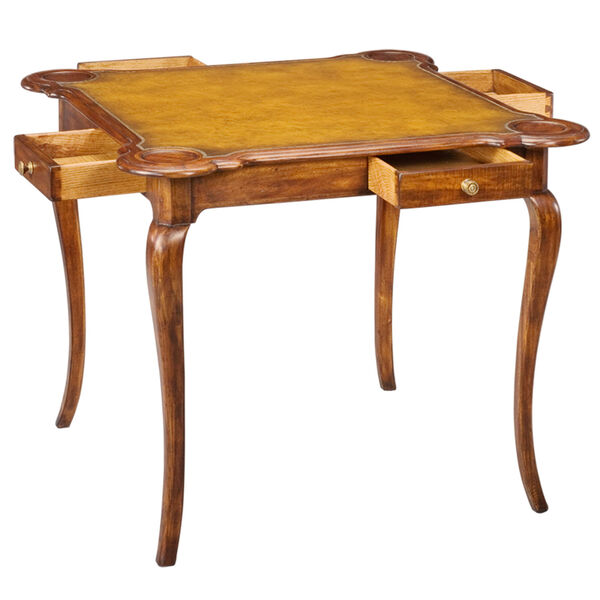 Brown Occasional Game Table, image 2