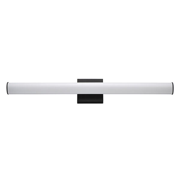 Rail Black Integrated LED ADA 30-Inch Wall Sconce, image 1