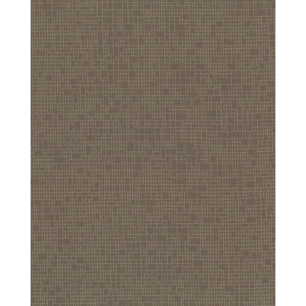 Color Digest Brown Wires Crossed Wallpaper - SAMPLE SWATCH ONLY, image 1