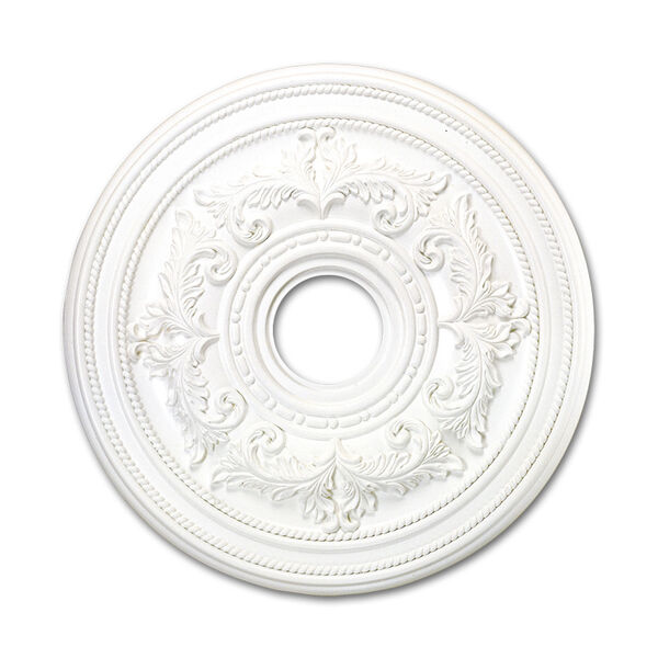 White Ceiling Medallion , image 1