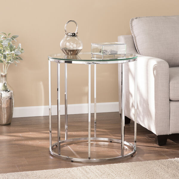 Cranstyn Chrome End Table, image 1