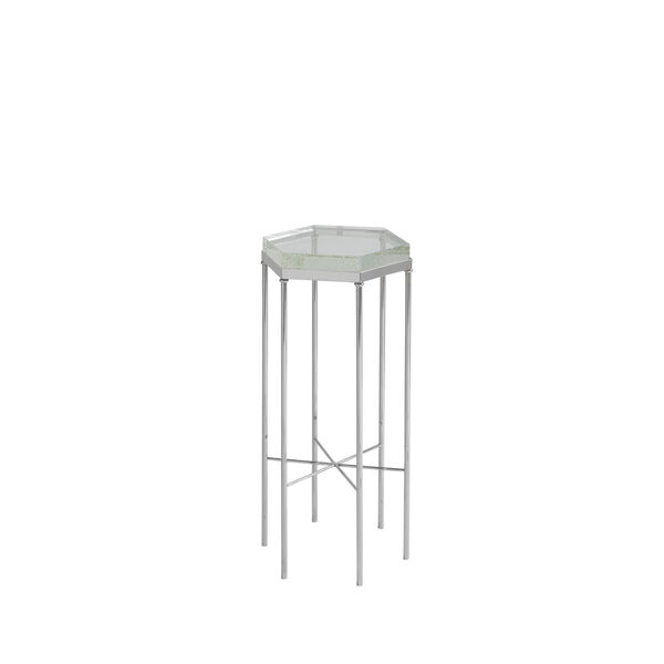 Stainless Steel Stewart Chair Side Table, image 1