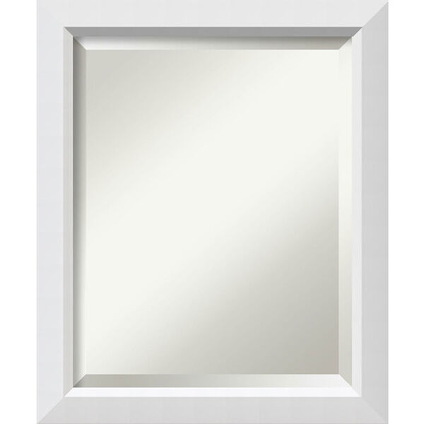 White 19 x 23-Inch Medium Vanity Mirror, image 1