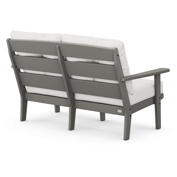 Lakeside Sand and Ash Charcoal Deep Seating Loveseat, image 3