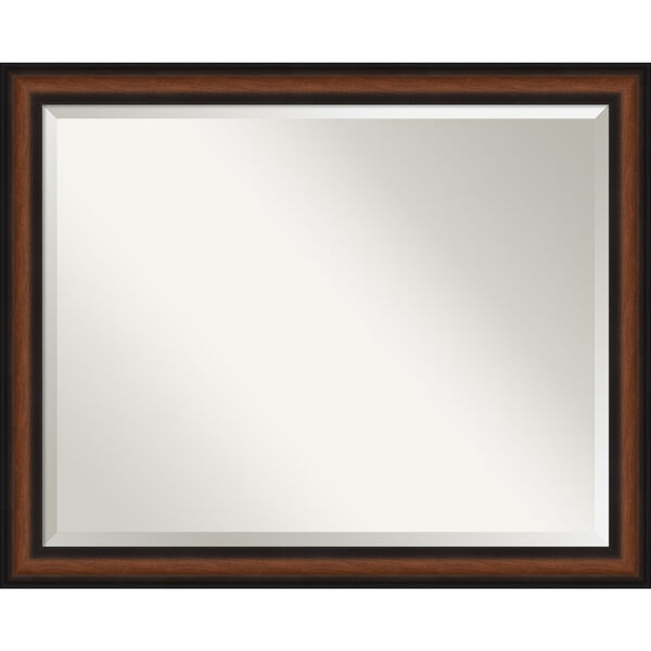 Yale Walnut 31W X 25H-Inch Bathroom Vanity Wall Mirror, image 1