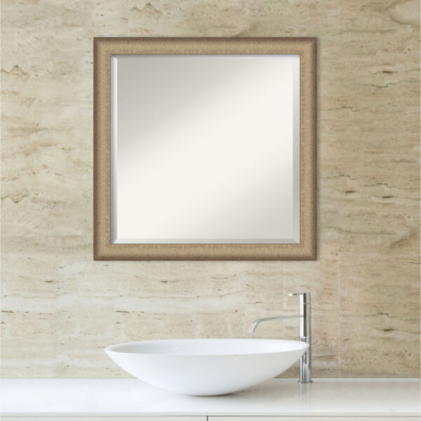 Elegant Bronze 23W X 23H-Inch Bathroom Vanity Wall Mirror, image 5