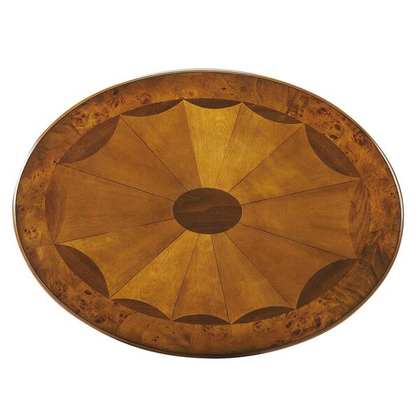 Jeanette Olive Ash Burl Oval Accent Table, image 4