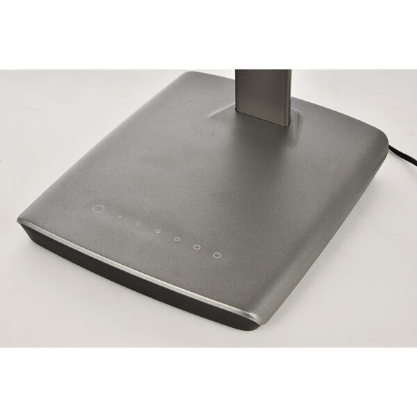 Illumen Metallic Grey 30-Inch One-Light LED Desk Lamp, image 5