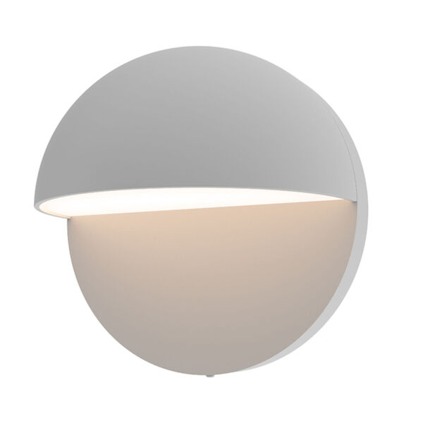 Mezza Cupola Textured Gray 5-Inch LED Sconce, image 1