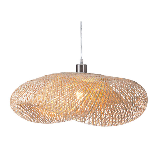 Weekend Natural Woven One-Light Pendant, image 4