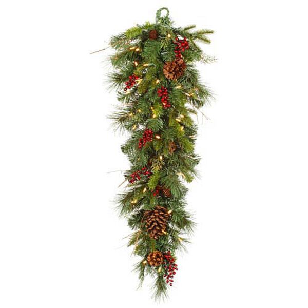 Green Cibola Mix Berry Teardrop 36-inch and 50 LEDs, image 1