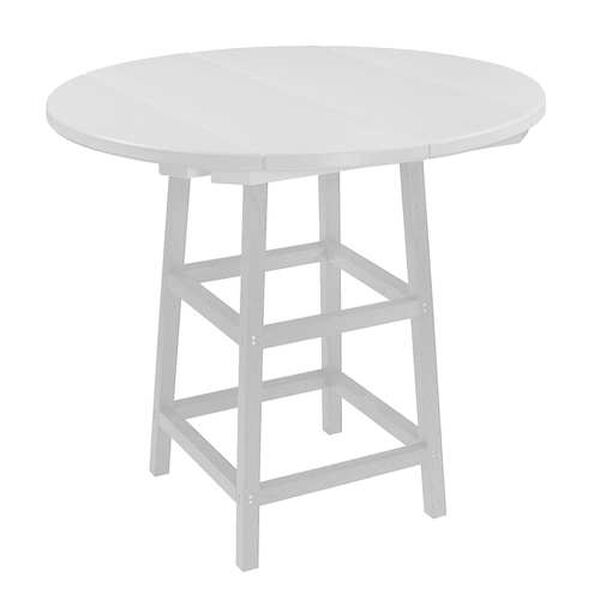Generation White 40-Inch Outdoor Counter Table, image 1