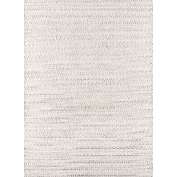 Andes Striped Ivory Rectangular: 5 Ft. x 7 Ft. Rug, image 1