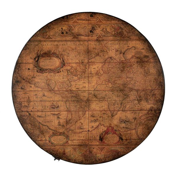 Vasco Old World Map Duffel Table, image 8