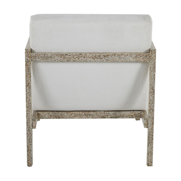 Gabby Home Zilar White And Gray 26 Inch, 26 Inch Vanity Chair