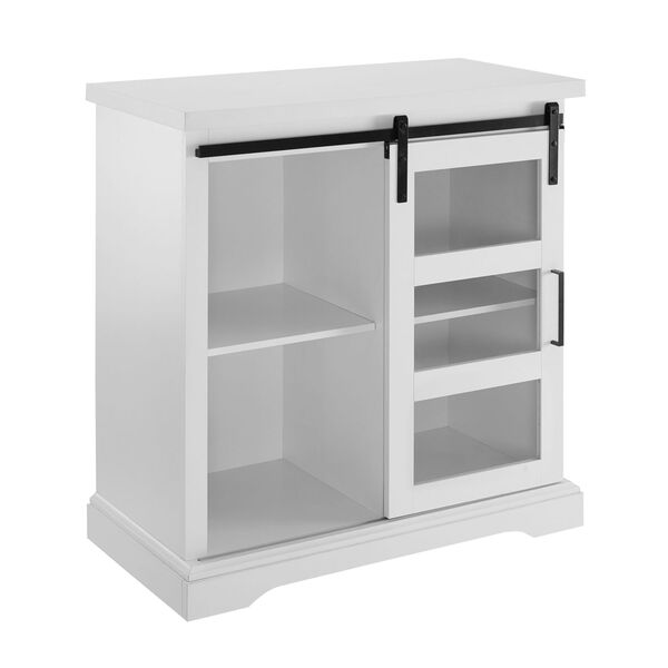 Solid White  32-Inch Buffet, image 1