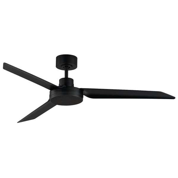 Ultra Slim Black 52-Inch Ceiling Fan, image 1