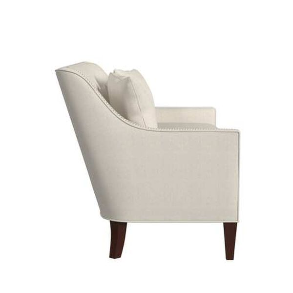 Everly White Settee, image 4