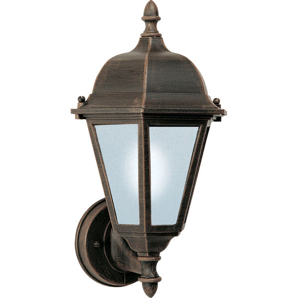 Westlake LED E26 Rust Patina Eight-Inch One-Light Outdoor Wall Mount, image 1