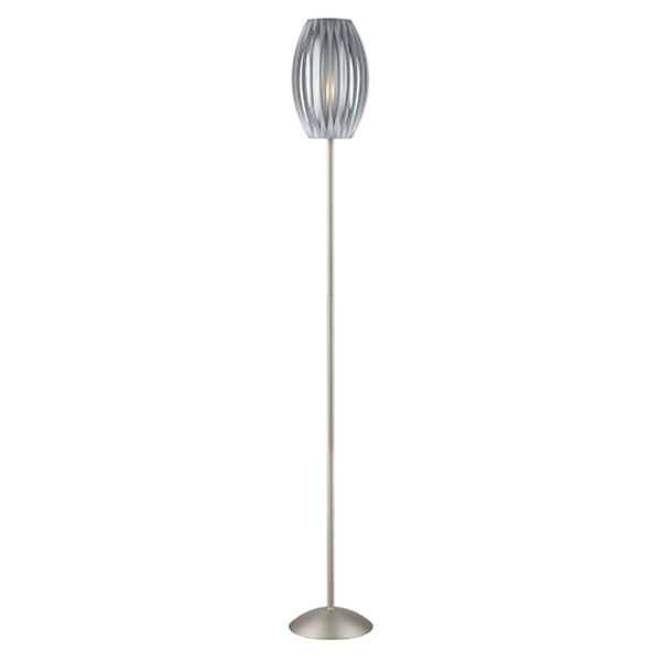 Egg Grey One-Light Floor Lamp, image 1